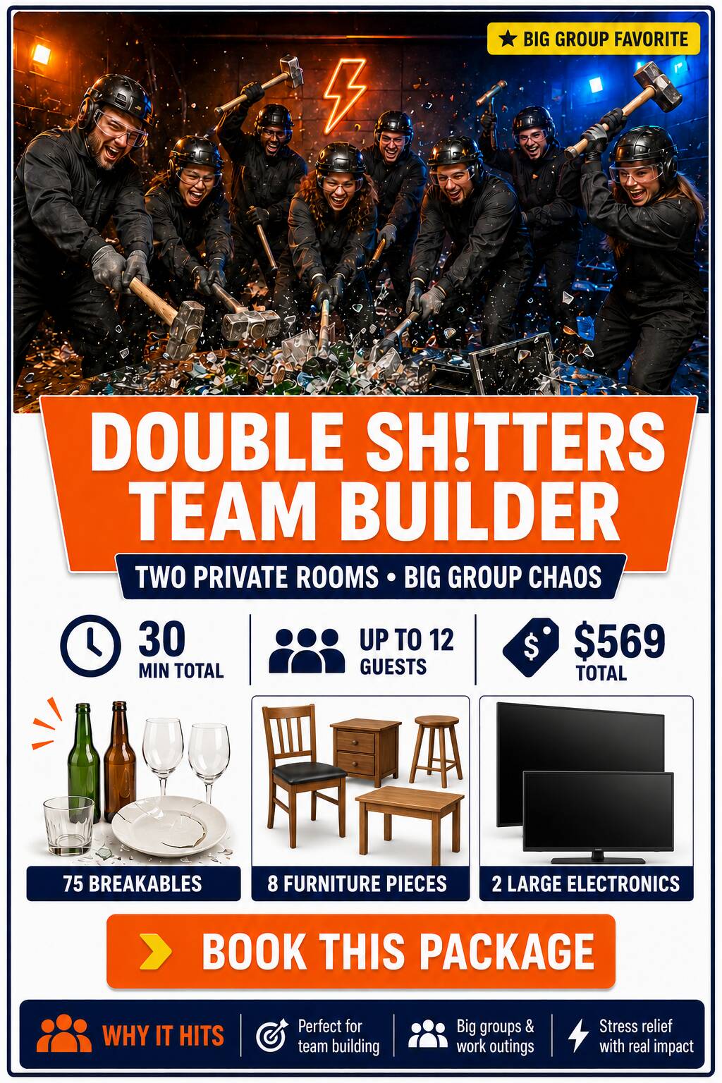 DOUBLE SH!TTERS PARTY package artwork