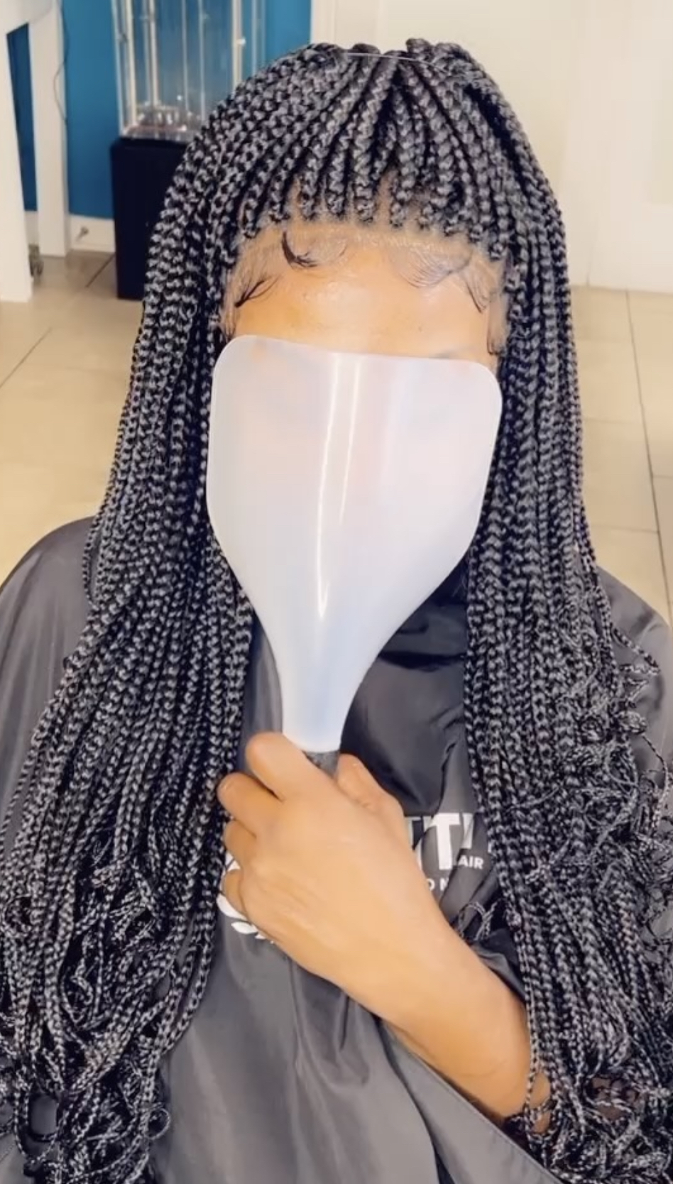 Install Braided Wig