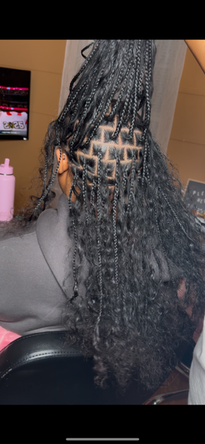 Boho knotless