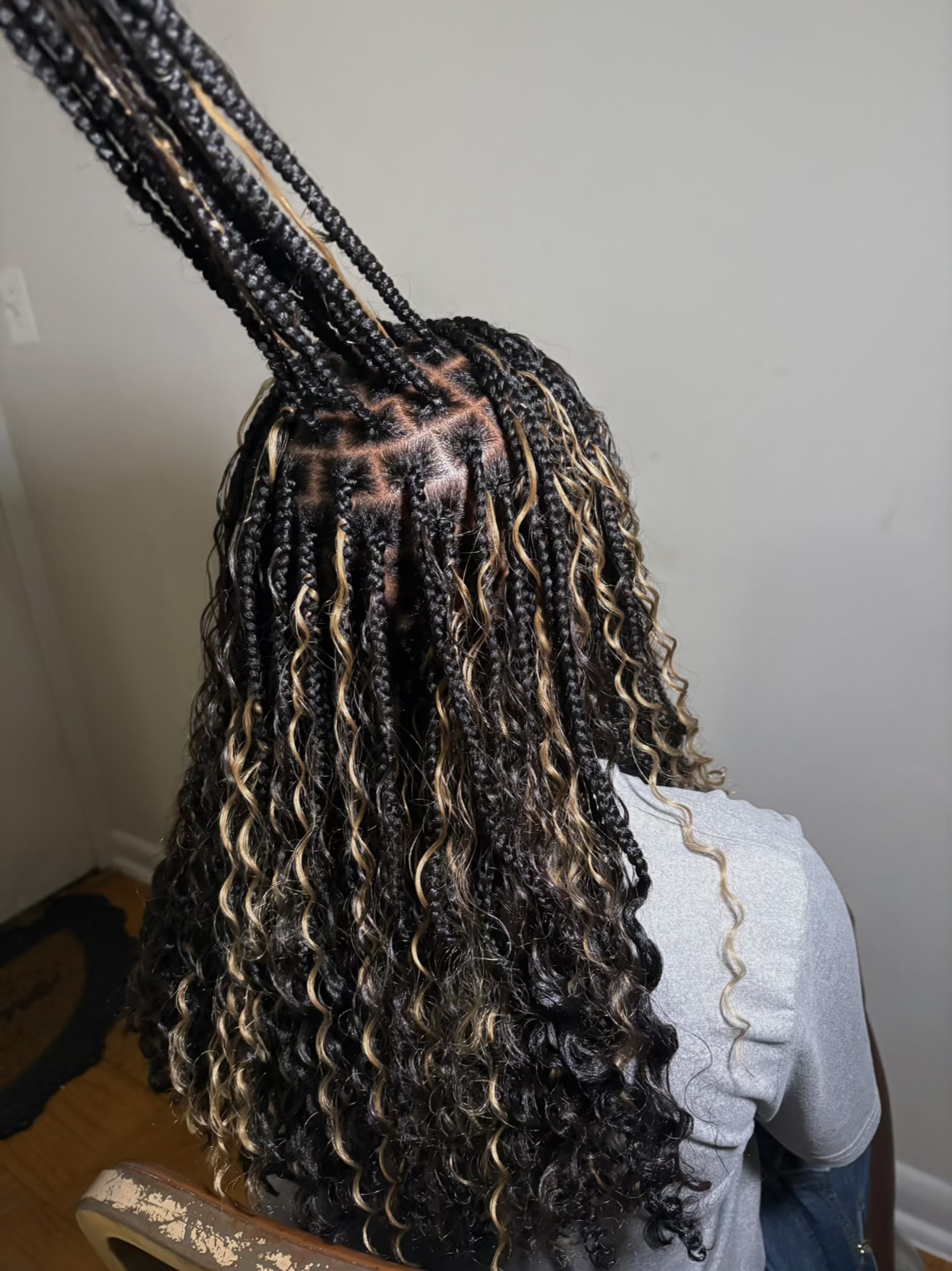 Smedium boho braids