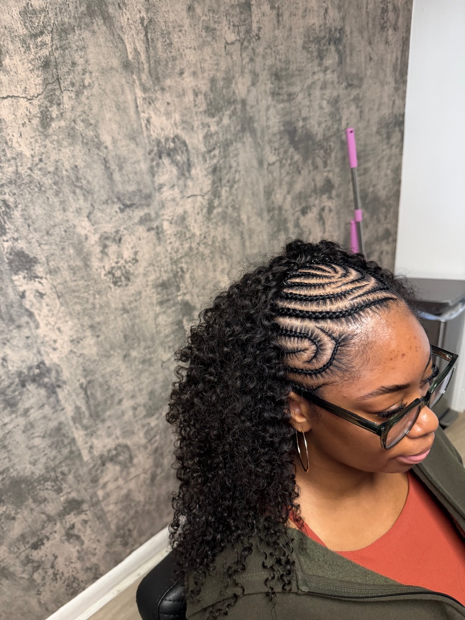 Braid down