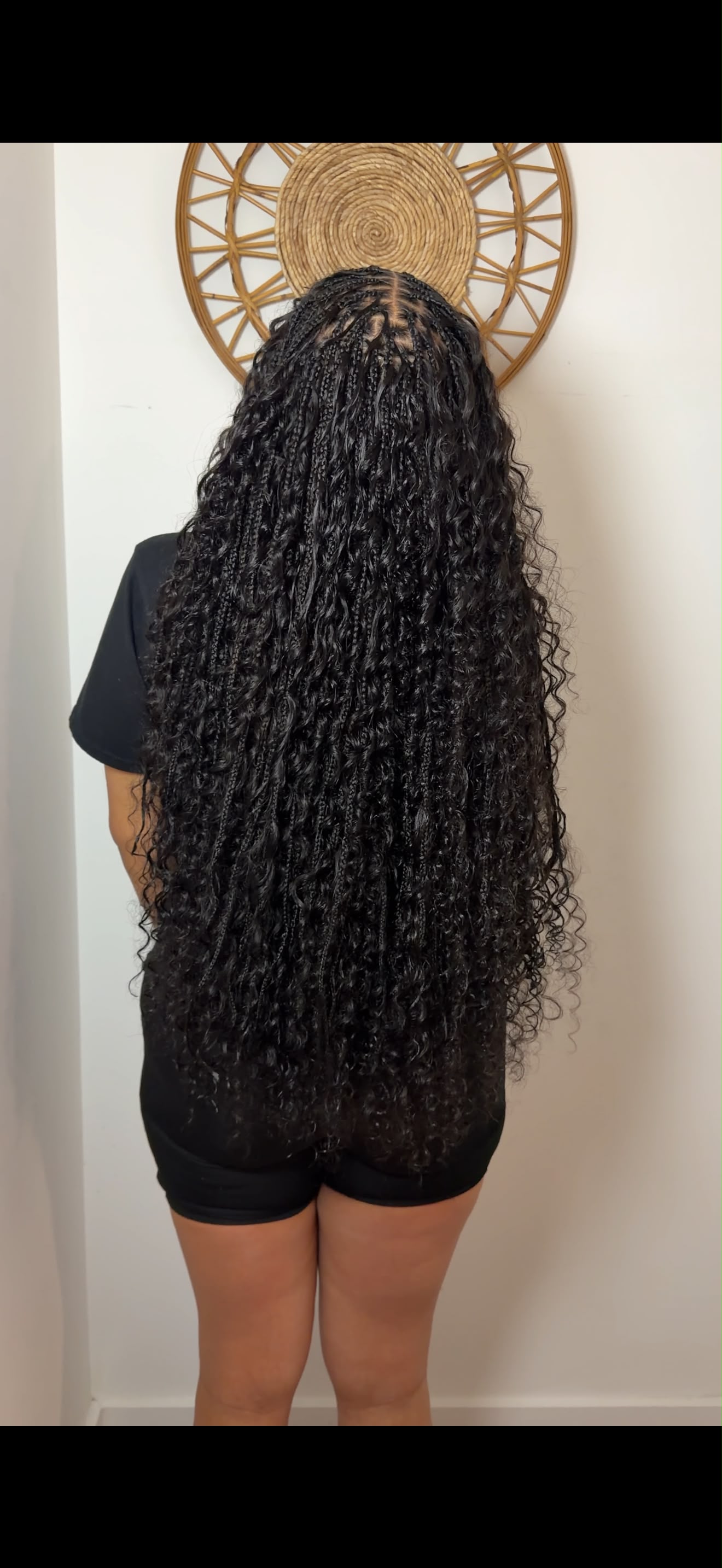 Small Knotless boho – Waist Length