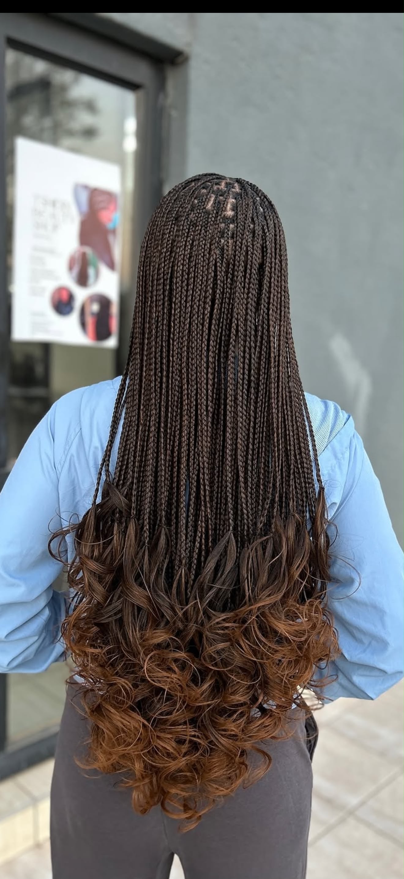 French Curls Knotless – Waist Length