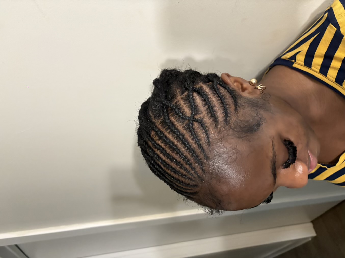 Fulani braid down