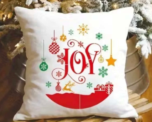 Christmas Pillow Case craft workshop at PLAYCARNIVAL