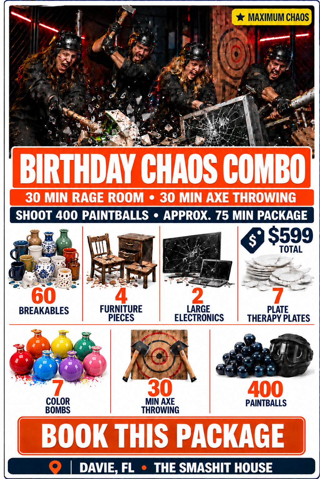 BIRTHDAY CHAOS package artwork