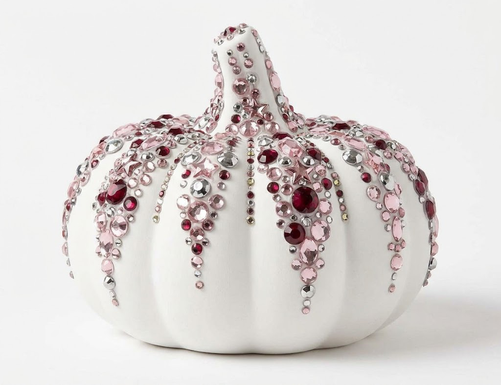 Modern Pumpkin: Chrome, Pink & Burgundy craft workshop at PLAYCARNIVAL
