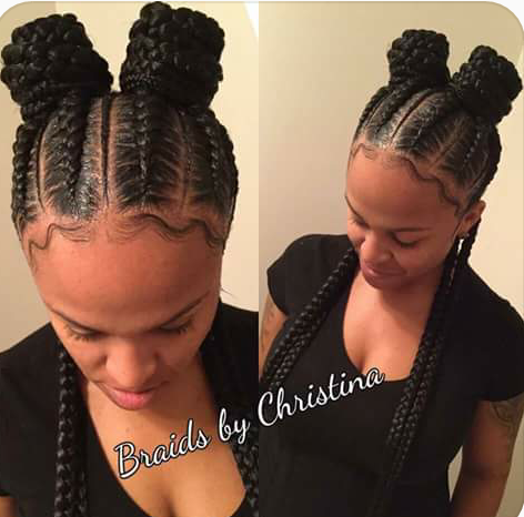 Original 2 Braids Into A Bun Japan Best Anime Image