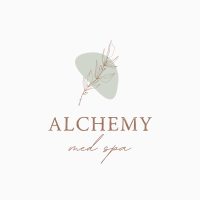 Clean, professional medical spa treatment room with neutral tones at Alchemy Med Spa in Houston
