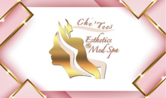 Clean, professional medical spa treatment room with neutral tones at Che'Tees Esthetics & Medspa in Wilmington